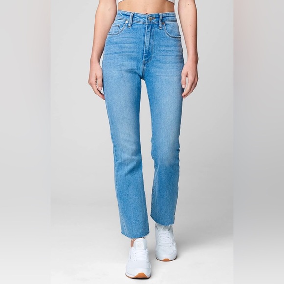 NWT BlankNYC The Varick Kick Flare jeans, medium wash, size 29in waist - Picture 5 of 14